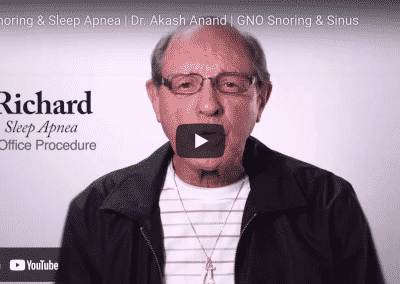 Richard Found Sleep Apnea Relief at GNO Snoring & Sinus