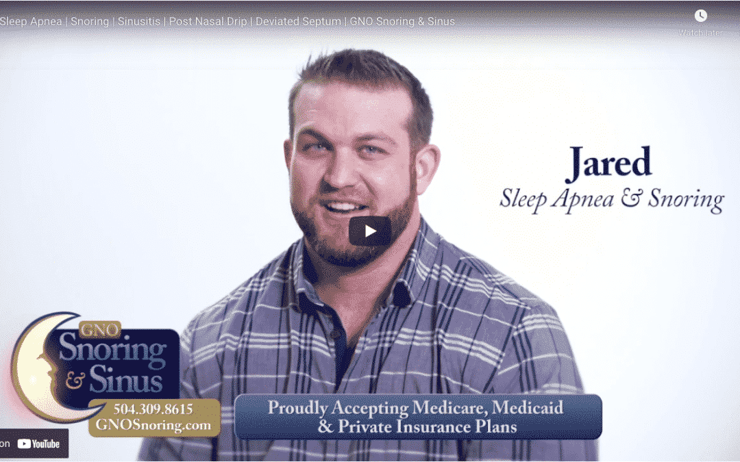 Sleep Apnea | Snoring | Sinusitis | Post Nasal Drip | Deviated Septum | GNO Snoring & Sinus