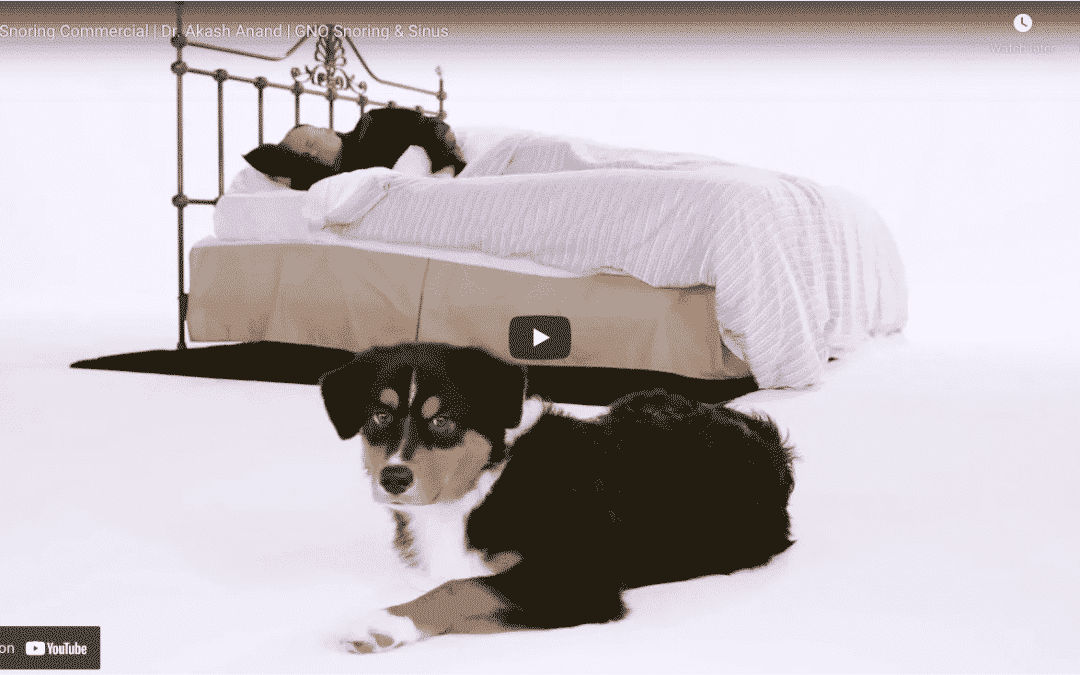 Snoring Commercial | Dr. Akash Anand | GNO Snoring & Sinus