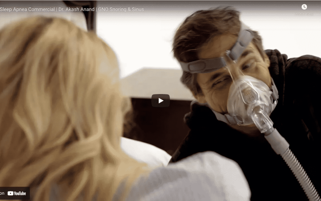 Sleep Apnea Commercial | Dr. Akash Anand | GNO Snoring & Sinus